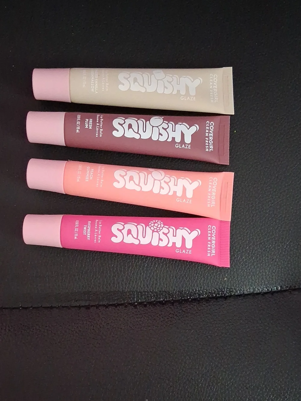COVERGIRL Squishy Glaze Lip Gloss Choice Of One - Cream, Mauve, Coral, Pink
